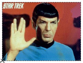 El comandante Spock y su saludo idiota