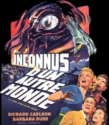 Cartel francés de "It Came from Outer Space", de 1953 (no que yo haya visto esta mierda de peli o algo)
